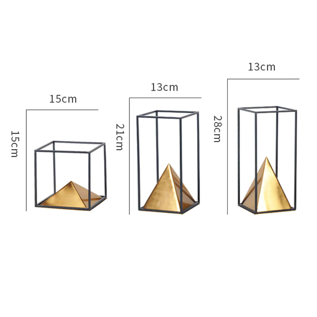 Pyramid Golden Accessory