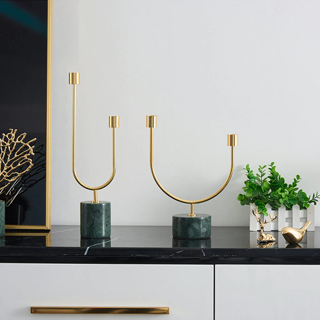 Gold Candle holder