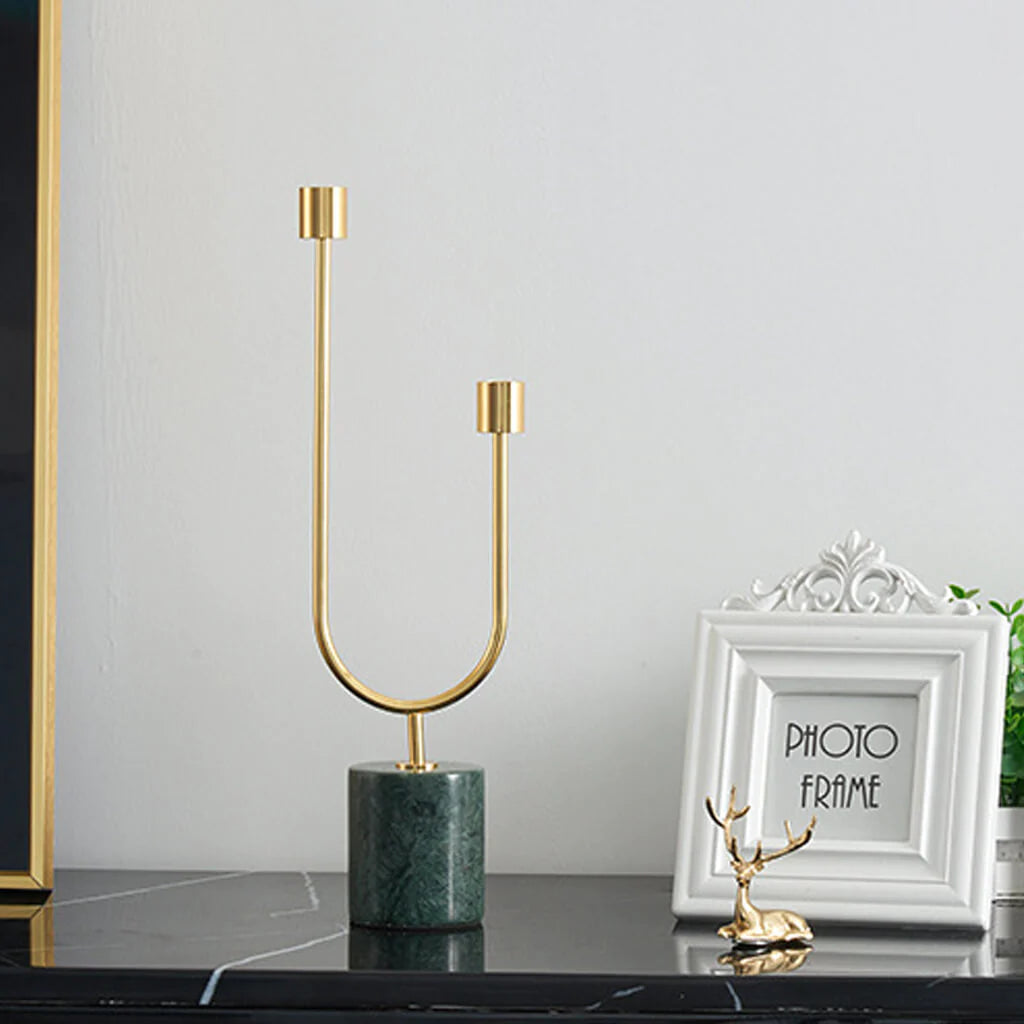 Gold Candle holder