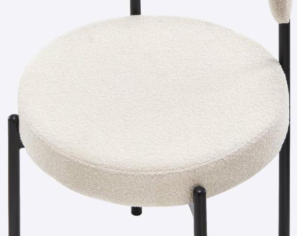 BOUCLE DINING CHAIR
