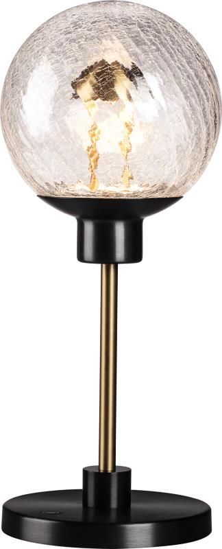 Table Lamp - Crackle Glass
