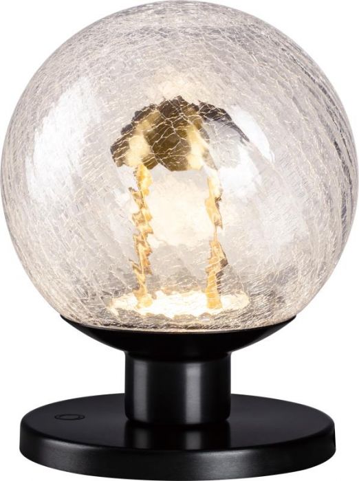 Table Lamp - Crackle Glass