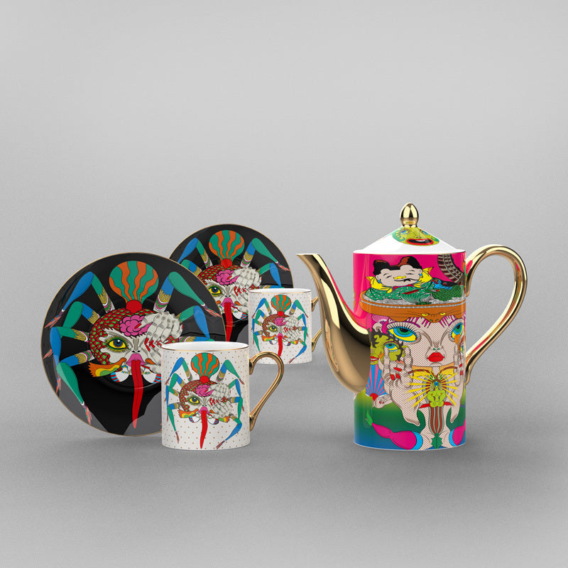 BRANDOR X TANAAMI KEIICHI Imagine World Pot Set