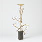 TWIG CANDLE HOLDER-BRASS