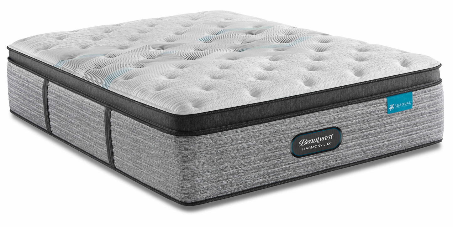 BEAUTYREST HARMONY LUX CARBON SERIES PLUSH PILLOW TOP