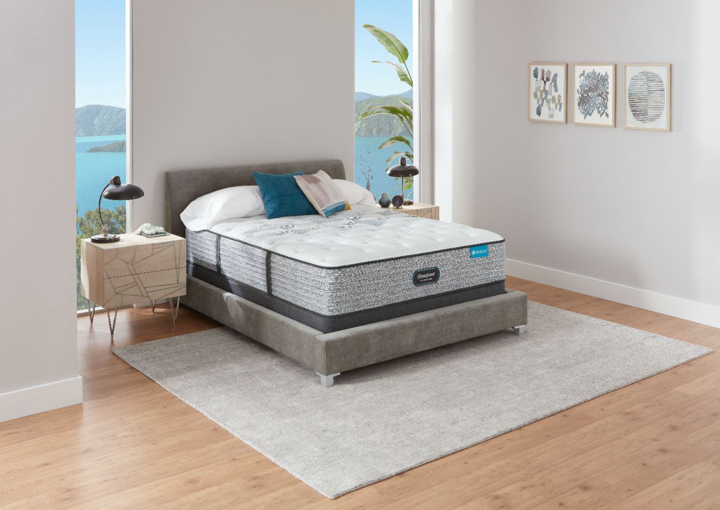BEAUTYREST HARMONY LUX CARBON SERIES EXTRA FIRM