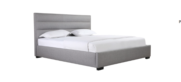 UPHOLSTERED PLATFORM BED