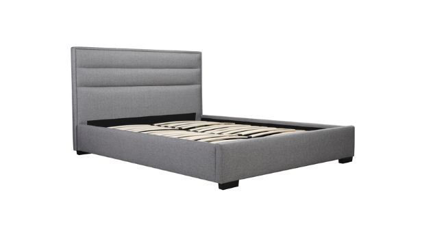 UPHOLSTERED PLATFORM BED