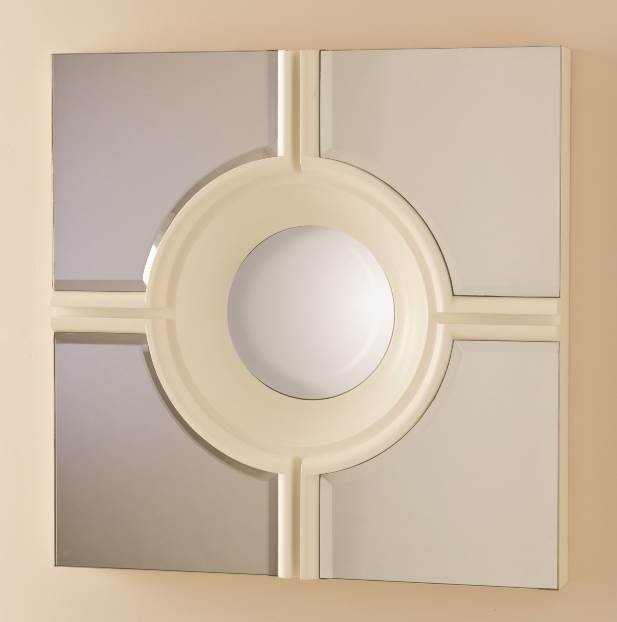 BULL'S EYE CROSS MIRROR