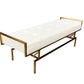 Gold Brushed Bench