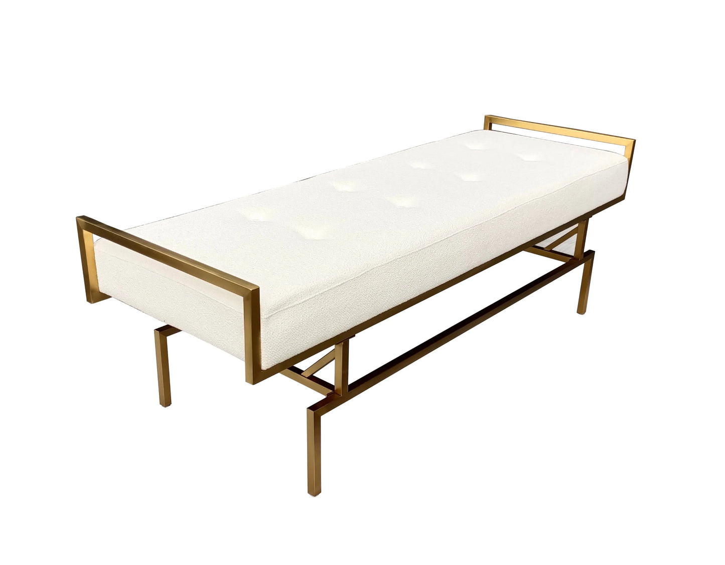 Gold Brushed Bench